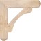 Ekena Millwork Legacy Craftsman Smooth Bracket w/ Offset Brace, Douglas Fir, 7 1/2"W x 30"D x 30"H BKT0806X30X30LEC04SDF - alternate 2